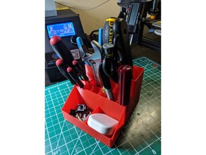 tool caddy no name holders & boxes holder organizer 3d print model - Mito3D