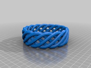 mi personalizados anillo de la pulsera corona cosa v2 moda personalizado 3d print model - Mito3D