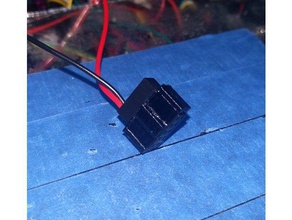 idc-socket adapter 10 pin electronics 3d print model - Mito3D