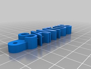 llavero santos - Organisation kundengebundene 3d print model - Mito3D