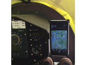 windows phone holder flight navigation sport & outdoors 3d print model - Mito3D