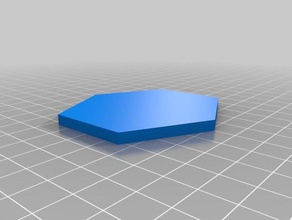 yorgan altıgen şablonu 3d baskı 3d print model - Mito3D