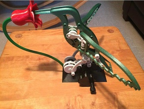 hummingbird crank drill adaptor animals 3d print model - Mito3D