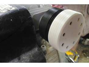 puerto de carga del compresor aire respirador filtro máquina herramientas 3d print model - Mito3D