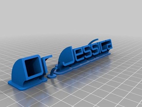 dr jess office personalizado 3d print model - Mito3D