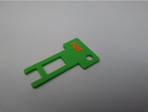 anahtar kapı güvenliği, önümüzdeki geçin 3d print model - Mito3D