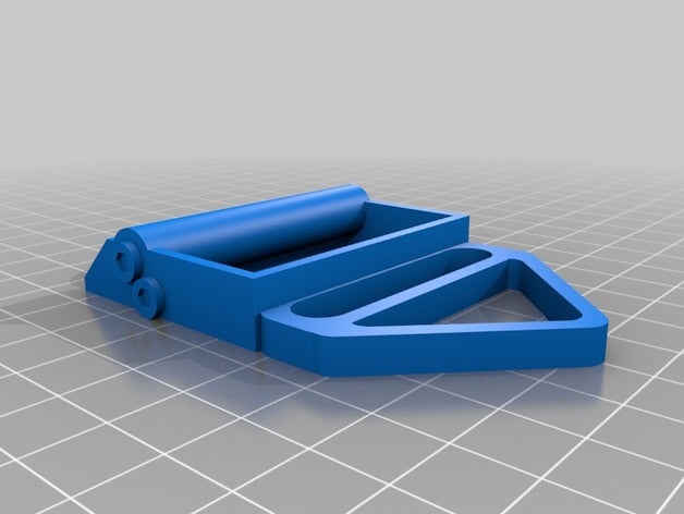 dt costume buckle try 3D print model - Mito3D