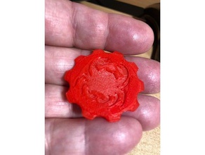 crab token coins & badges annapolis makerspace makeannapolisorg 3d print model - Mito3D