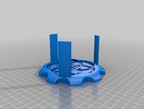 epcot coaster holder containers 3d print model - Mito3D