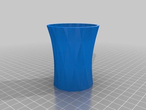 il mio personalizzato poligono vaso di coppa del braccialetto generatore arredamento su misura 3d print model - Mito3D