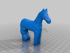 blade runner 2049 wooden horse sculptures 3d print model - Mito3D