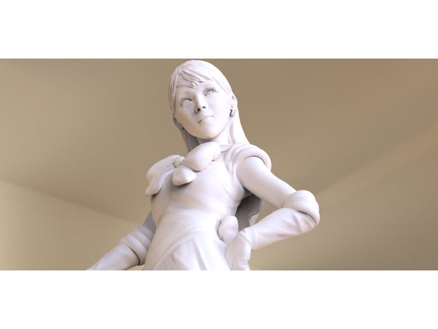 sailor mars las esculturas moon 3D print model - Mito3D