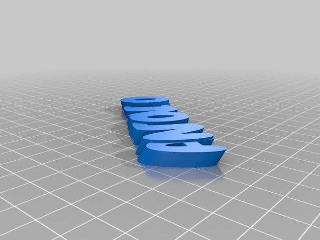 antonio organización personalizado 3D print model - Mito3D
