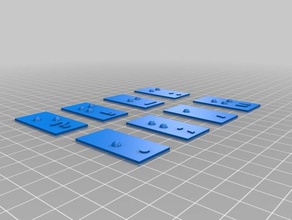 serie braille espa ol completa creada por susana sas L'impression 3d 3d print model - Mito3D