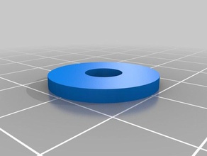 mon paramétrique personnalisé rondelle entretoise 3d print model - Mito3D