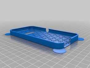 alba caso de telefone celular personalizado 3d print model - Mito3D