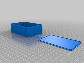 caja63x97x30 les conteneurs personnalisé 3d print model - Mito3D