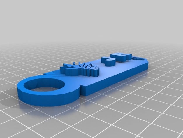 key chain 3d-drucken 3D print model - Mito3D