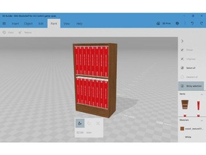libreria mini interruttore gioco dei casi La stampa 3d nintendo 3d print model - Mito3D