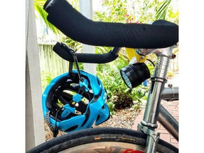 Fahrrad-Licht-mount-adapter-große xml-t6 Stil sport & im freien Fahrrad-Licht-mount Fahrrad Licht Halterung 3d print model - Mito3D
