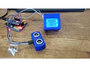 housing arduino nano & nokia 5110 display diy case mount geh use project projekt raspberry pi 3d print model - Mito3D