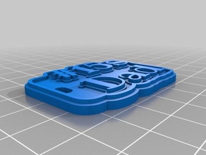 15dad Schlüsselanhänger kundengebundene 3d print model - Mito3D