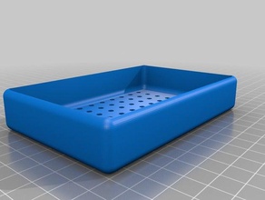 simple soap dish 3d printing holder tray 3d print model - Mito3D