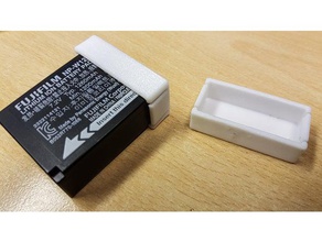 batteria coperchio del terminale fuji np-w126 la fotocamera della fujifilm x il 3d print model - Mito3D