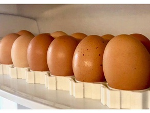 modüler yumurta tepsisi mutfak ve yemek Kırlangıç Organizatör 3d print model - Mito3D