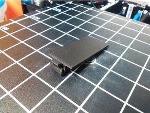 remote controller Batterie Deckel lg dvd Ersatz-Teile Batterie-Abdeckung cover 3d print model - Mito3D
