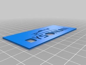 equipo de dysonian gran plantilla herramientas del arte personalizado 3d print model - Mito3D