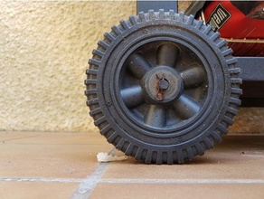 roue de churrasco d150mm A impressão 3d 3d print model - Mito3D