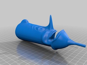 lumiere kafa delik remix heykeller 3d print model - Mito3D