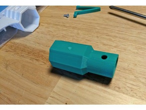 filet de piscine adaptateur - aqua ez nylon skimmer ménage 3d print model - Mito3D
