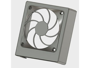 anet a6 a8 principale cache de la carte montage ventilateur 80mm fan garde L'imprimante 3d pièces mère couverture 3d print model - Mito3D