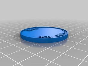 decision coin coins & badges customized 3d print model - Mito3D