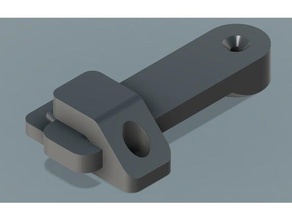 fuerte el pestillo de la puerta los hogares 3d print model - Mito3D