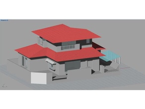 nohara shin evi 3d baskı ev shinnohara 3d print model - Mito3D
