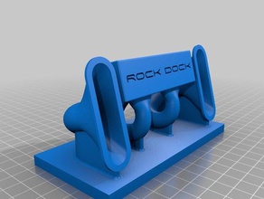 rock dock iphone 7 3d printing 3d print model - Mito3D