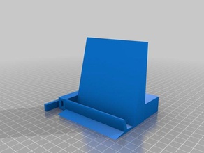 teléfono de mesa giratoria soporte superior la parte 2 La impresión en 3d 3d print model - Mito3D