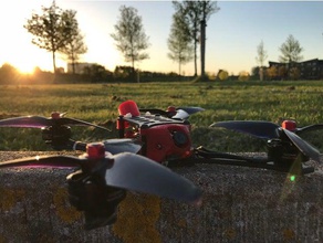 rottoracer slim foxeer sucette de montage passe-temps les drones piquet 3d print model - Mito3D