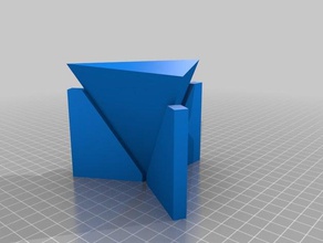 il mio personalizzato sierpinski tetrix0 matematica arte su misura 3d print model - Mito3D