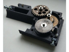 airsoft electric toy gun mk3 - untere Getriebe mechanische Spielzeuge 6mm aeg bullpup 3d print model - Mito3D