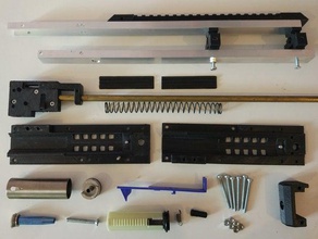 airsoft electric toy gun mk3 - hopup channels mechanical toys 6mm aeg bullpup gearbox 3d print model - Mito3D