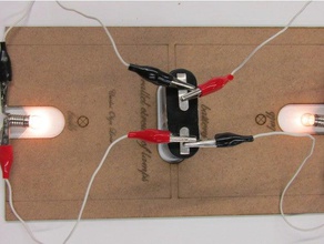 parallel circuit lamps circuits 3d print model - Mito3D