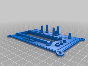projeto arduino modular caso 1602 apresentar sensores interruptores leds usb e de alimentação eletrônica exibição 3d print model - Mito3D