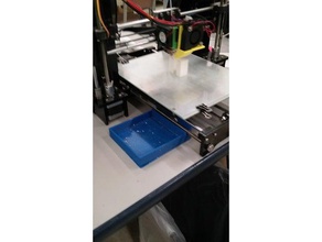 hictop filament trash bin 3d printer accessories hic migbot parts tray small 3d print model - Mito3D