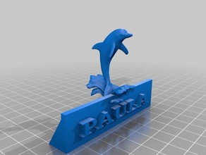 dolphin paula 3d printing 3d print model - Mito3D