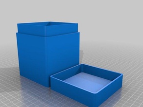 my customized box 110x89 containers 3d print model - Mito3D