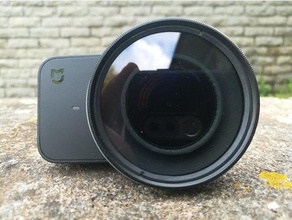 xiaomi mijia 4k 52mm filtro titular de la adaptador cámara 52 mm actioncam acción leva del el soporte fotografía videografía videastas 3d print model - Mito3D